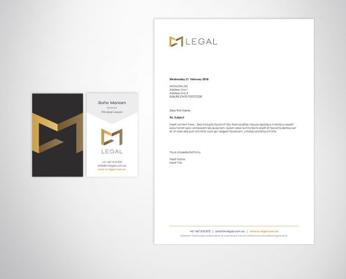 Legal Firm Branding Design & Marketing Materials