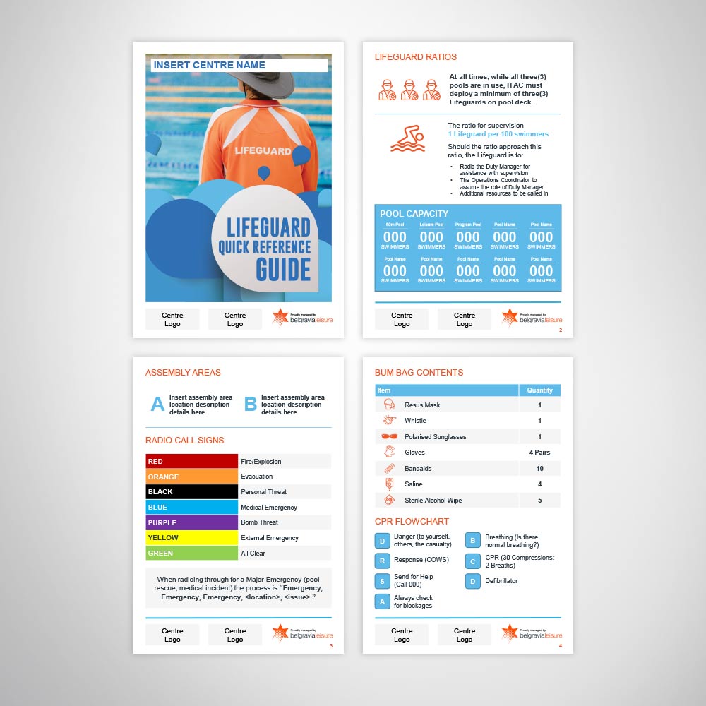 Customisable Design PowerPoint A6 Brochure